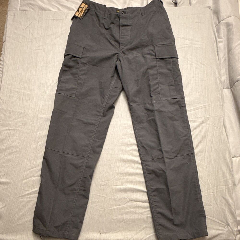 Propper Men’s Tactical Pants BDU Gray  Solid Medium-Long Public Safety NWT